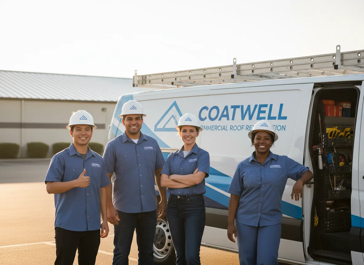 Commercial roof coating company in Goessel, KS